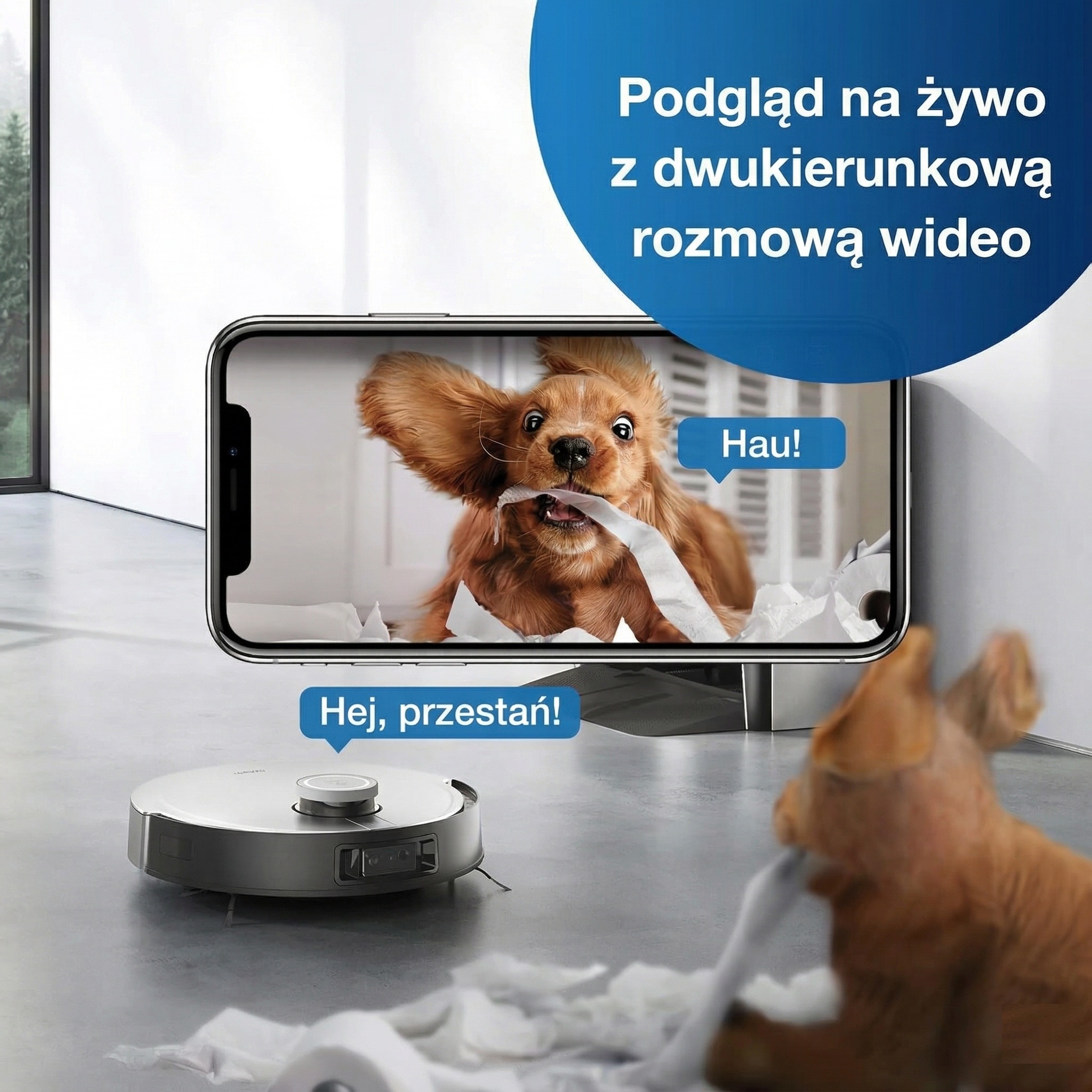 Robot Odkurzająco-Mopujący ze Stacją Czyszczącą 3w1 ECOVACS DEEBOT X1 TURBO - obrazek 3