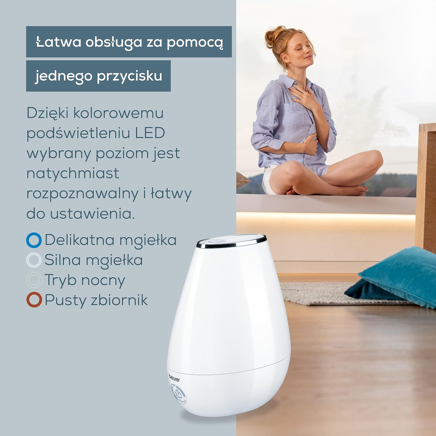 Nawilżacz powietrza Beurer LB 37 - obrazek 4
